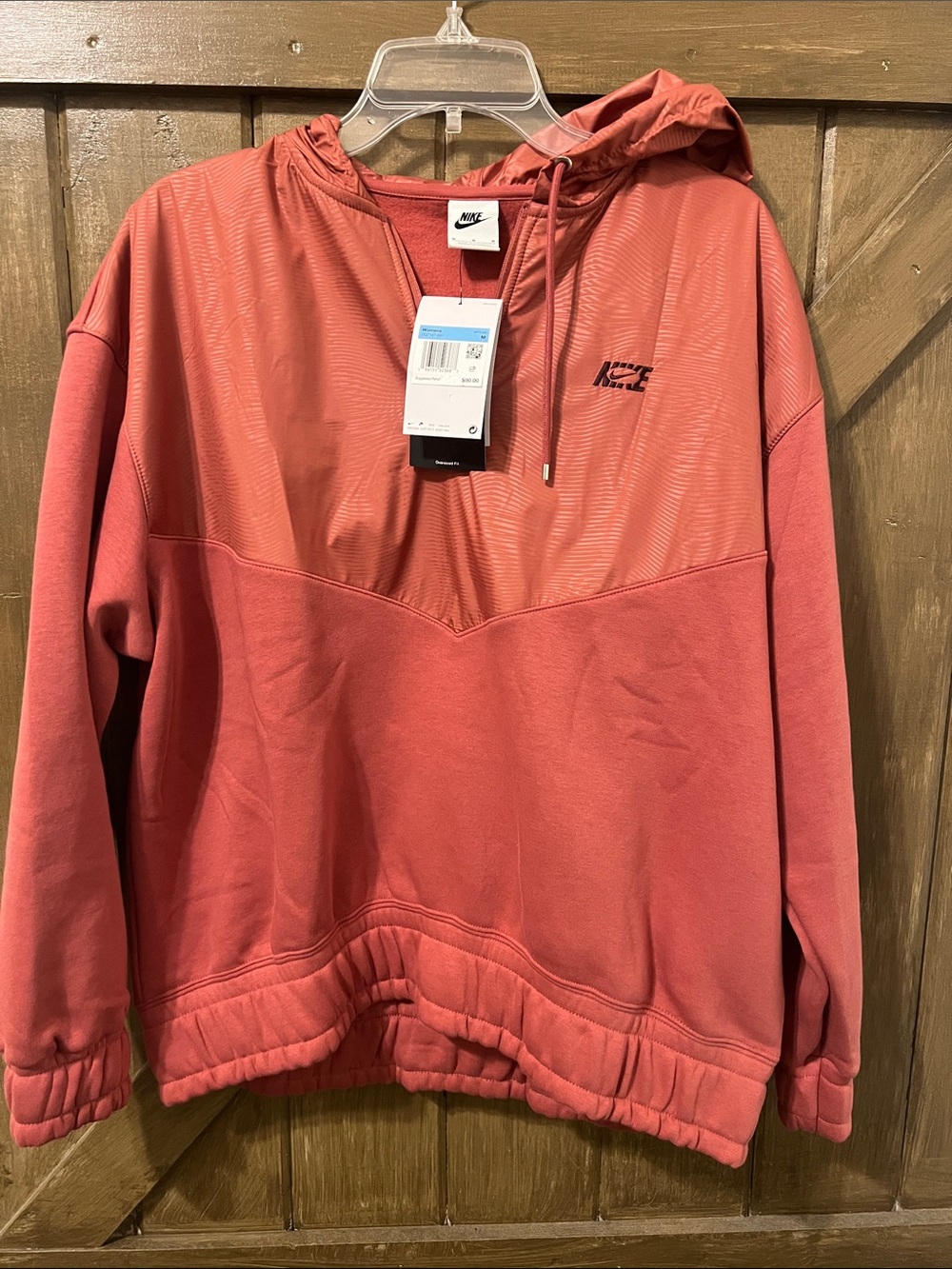 Women’s Nike 1/4 Zip Pinkbrown